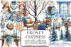 Frosty Coziness Clipart Bundle