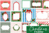 Christmas Frame Clipart Bundle 3