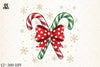 Christmas Candy Cane Clipart Bundle