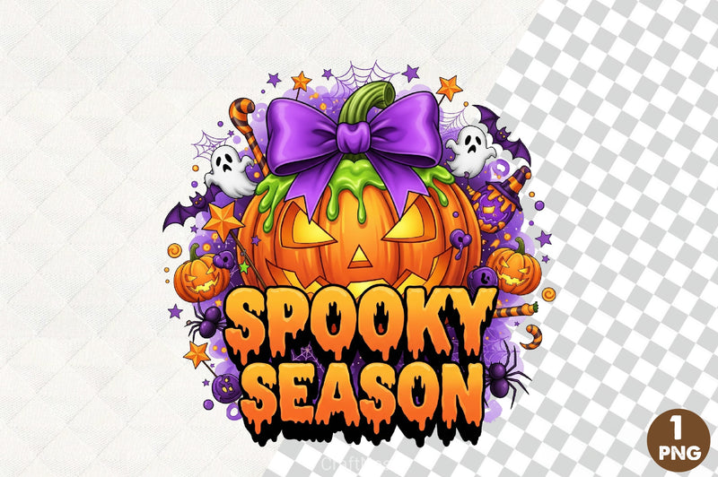 Spooky Season Halloween Clipart Bundle  1 - CraftNest - Digital Crafting and Art