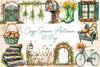 Cozy Green Autumn Clipart Bundle