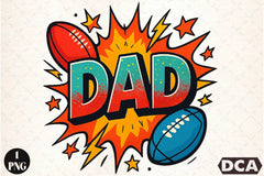 Dad Comic Style Clipart Bundle - CraftNest - Digital Crafting and Art
