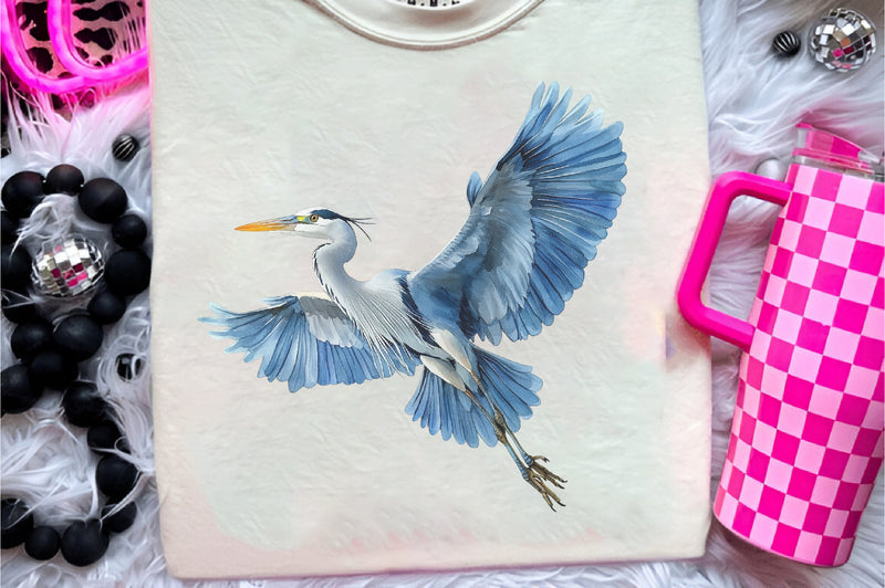 White Stork Heron Clipart Bundle - CraftNest - Digital Crafting and Art