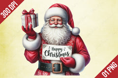 Funny Santa Clipart Bundle 4 - CraftNest - Digital Crafting and Art