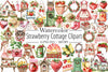 Strawberry Cottage Clipart Bundle