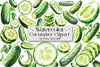 Cucumber Clipart Bundle