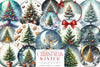 Christmas Tree Clipart Bundle 77