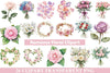 Romance Floral Clipart
