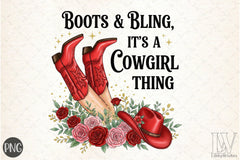 Cowgirl Boots & Bling Clipart Bundle 5 - CraftNest - Digital Crafting and Art