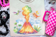 Prehistoric Cute Dinosaur Clipart Bundle - CraftNest - Digital Crafting and Art