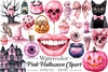 Pink Halloween Clipart Bundle 3