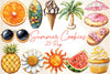 Summer Cookies Clipart Bundle 2
