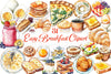 Easy Breakfast Clipart Bundle