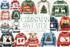 Christmas Sweater Clipart Bundle: Ugly, Grinch, Cute Holly Sweatshirts for Winter Scrapbooking & Planning