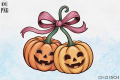 Pumpkin Cherries Halloween Clipart Bundle - CraftNest - Digital Crafting and Art
