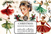 Christmas Ballerina Clipart Bundle