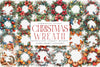Christmas Wreath Clipart Bundle 88