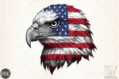 Eagle USA Flag 4th of July Clipart Bundle - CraftNest - Digital Crafting and Art