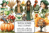 Welcome Fall Clipart Bundle