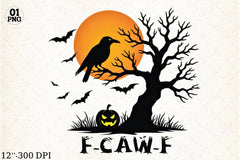 Black Crow Halloween T Shirt Clipart Bundle - CraftNest - Digital Crafting and Art