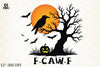 Black Crow Halloween T Shirt Clipart Bundle
