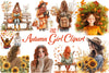 Autumn Girl Clipart Bundle 1
