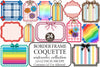 Border Frame Coquette Clipart Bundle