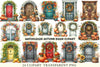 Autumn Door Clipart Bundle