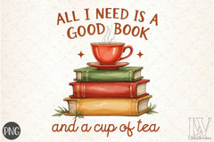 Good Book & Tea Clipart Bundle - CraftNest - Digital Crafting and Art