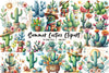 Summer Cactus Clipart Bundle 1