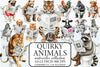 Quirky Animals Clipart Bundle