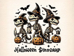 Halloween Dinosaur Halloween Dinosaur Clipart Bundle - CraftNest - Digital Crafting and Art