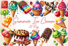 Summer Ice Cream Clipart Bundle 8