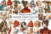 Autumn Cozy Fall Clipart Bundle