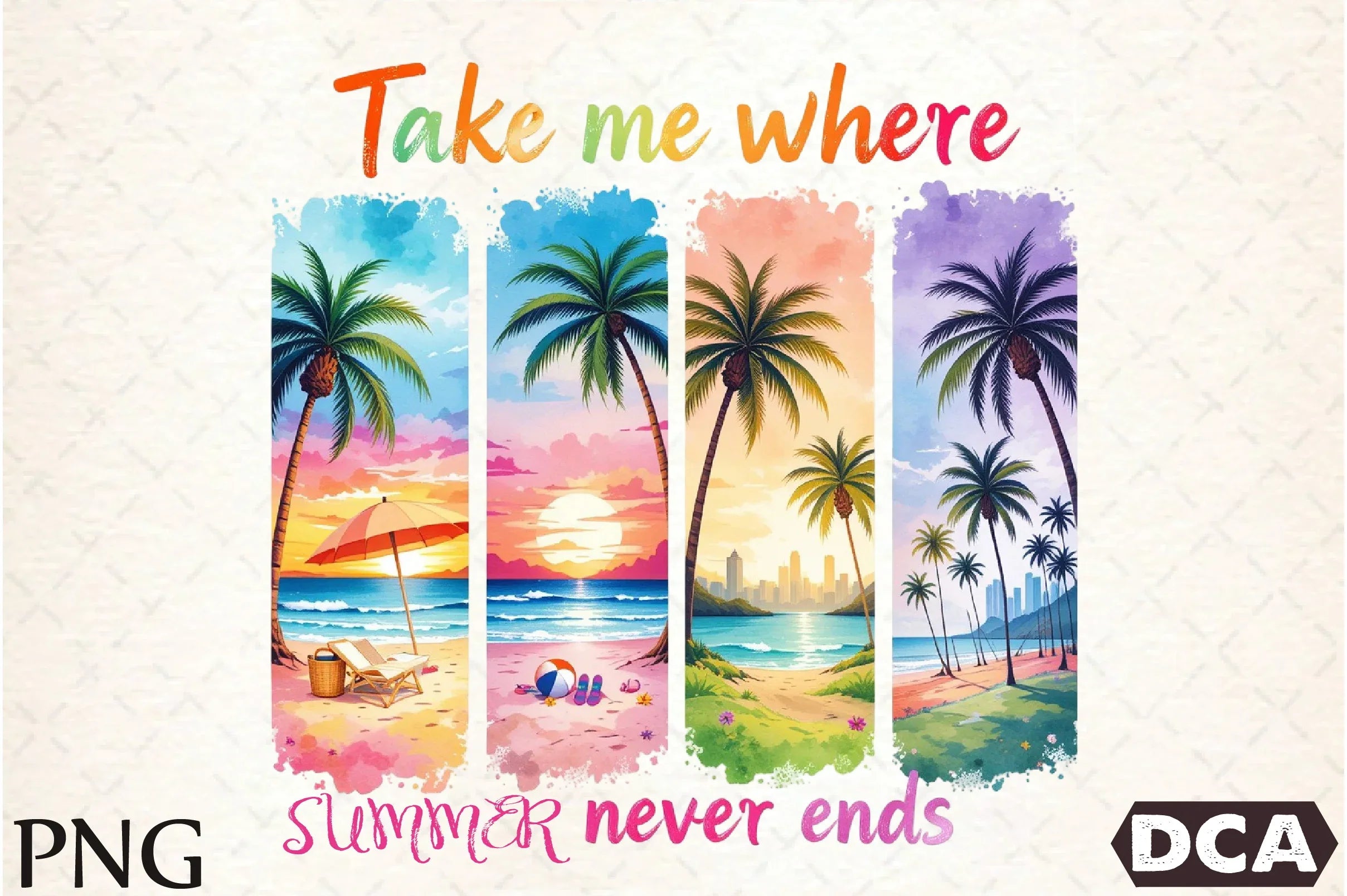 Summer Brushstroke Shirt Clipart Bundle - CraftNest - Digital Crafting and Art