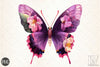 Purple Butterfly Clipart Bundle