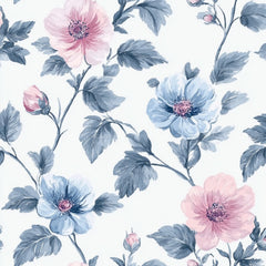 Shabby Chic Flowers Seamless Patterns Digital Paper - CraftNest - Digital Crafting and Art