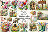 Spring Garden Clipart Bundle 7