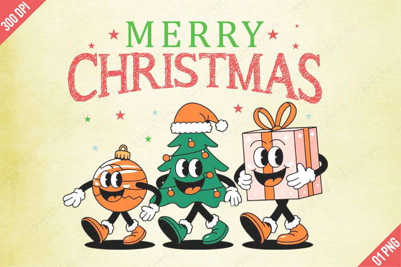 Merry Christmas Clipart Bundle 28 - CraftNest - Digital Crafting and Art