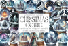Gothic Christmas Ornaments Clipart Bundle - Transparent Background Graphics