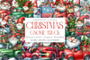 Christmas Truck & Gnomes Winter Clipart Bundle