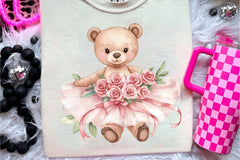 Cute Pink Ballerina Animals Clipart Bundle - CraftNest - Digital Crafting and Art