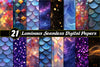 Luminous Purple Seamless Digital Papers