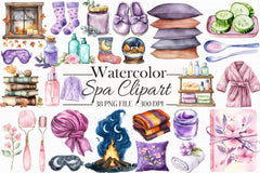 Spa Clipart Bundle - CraftNest - Digital Crafting and Art