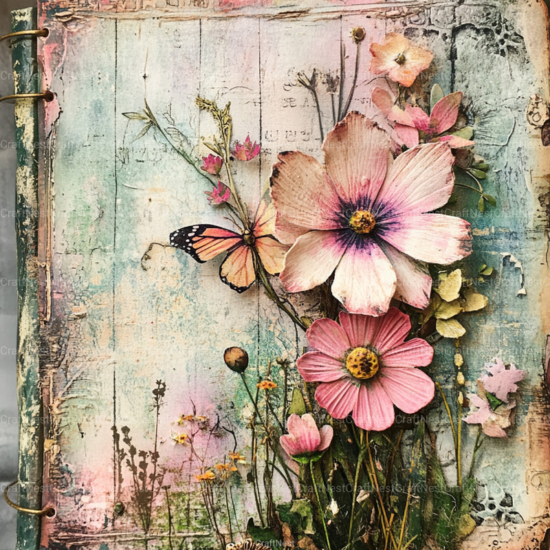 Pastel Garden Dreams Clipart Bundle - CraftNest - Digital Crafting and Art