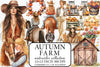 Autumn Farm Clipart Bundle