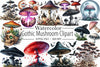 Gothic Mushroom Clipart Bundle 2