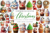 Christmas Cupcake Clipart Bundle 3