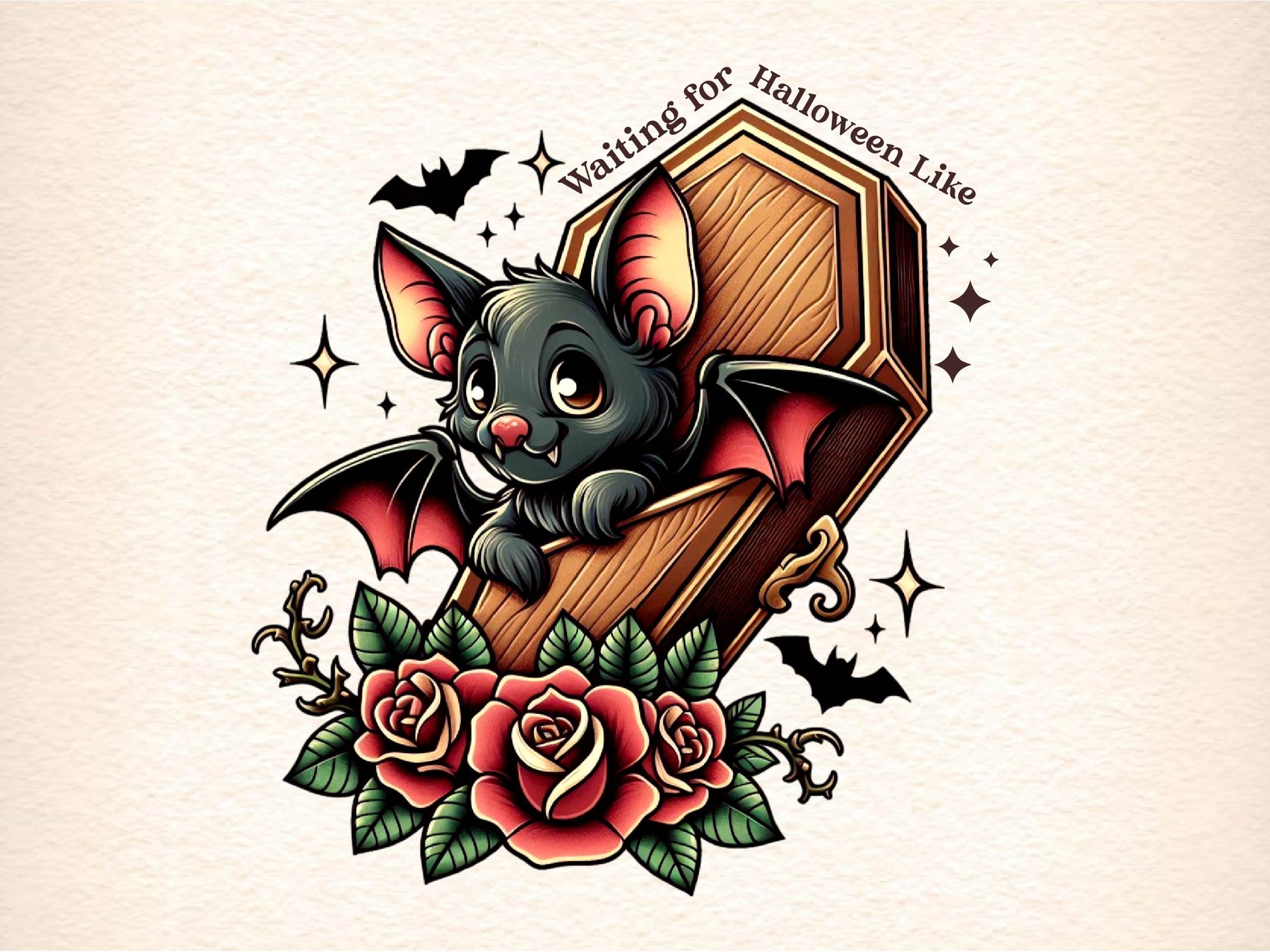 Red Halloween Waiting For Halloween Like Clipart Bundle - CraftNest - Digital Crafting and Art