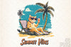Summer Vibes Cat Clipart Bundle 2